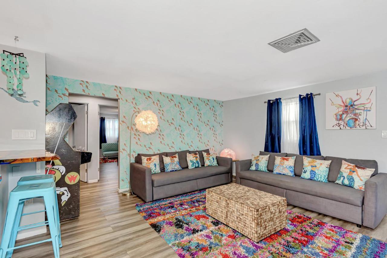 Mermaid House With Pool Jacuzzi Steps To Siesta Key Beach 사라소타 외부 사진